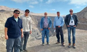 De izquierda a derecha Karl Riveros, Francisco Tapia, Wolfgang Griem, Marko Holma y Giovanni Leone.